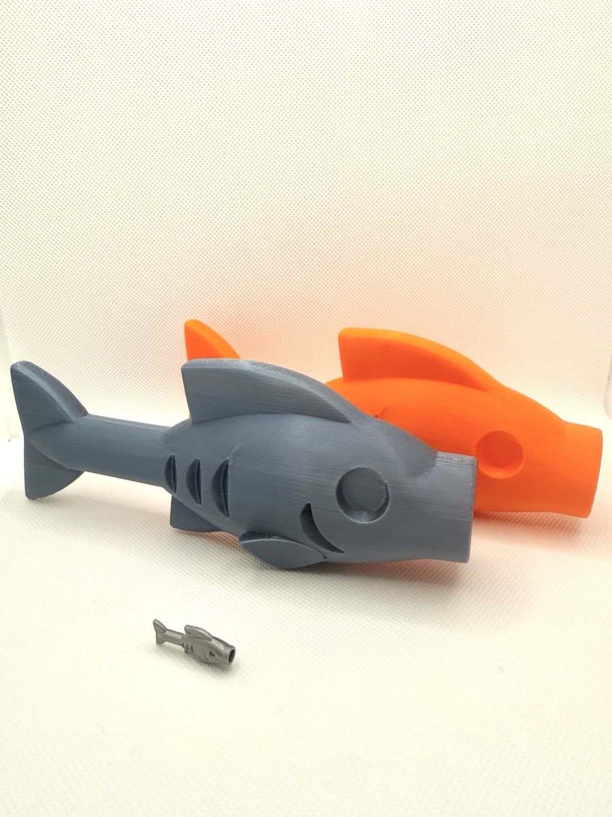 3D Printed Giant Lego Inspired Fish Display Model Ornament Collectible Gift